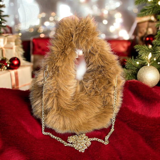 Borsa Peluche eco pelliccia