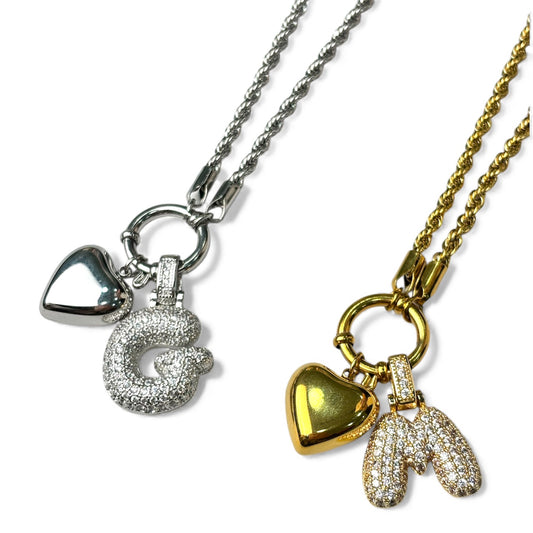 Collana Tourchon cuore