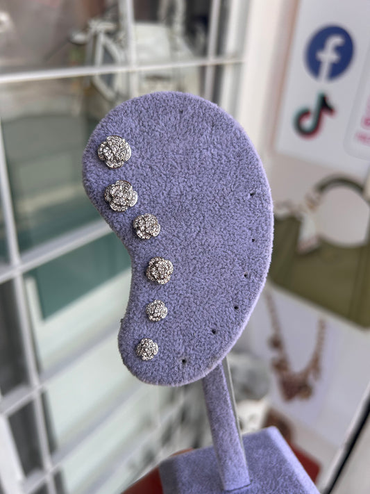 Set orecchini Rose strass