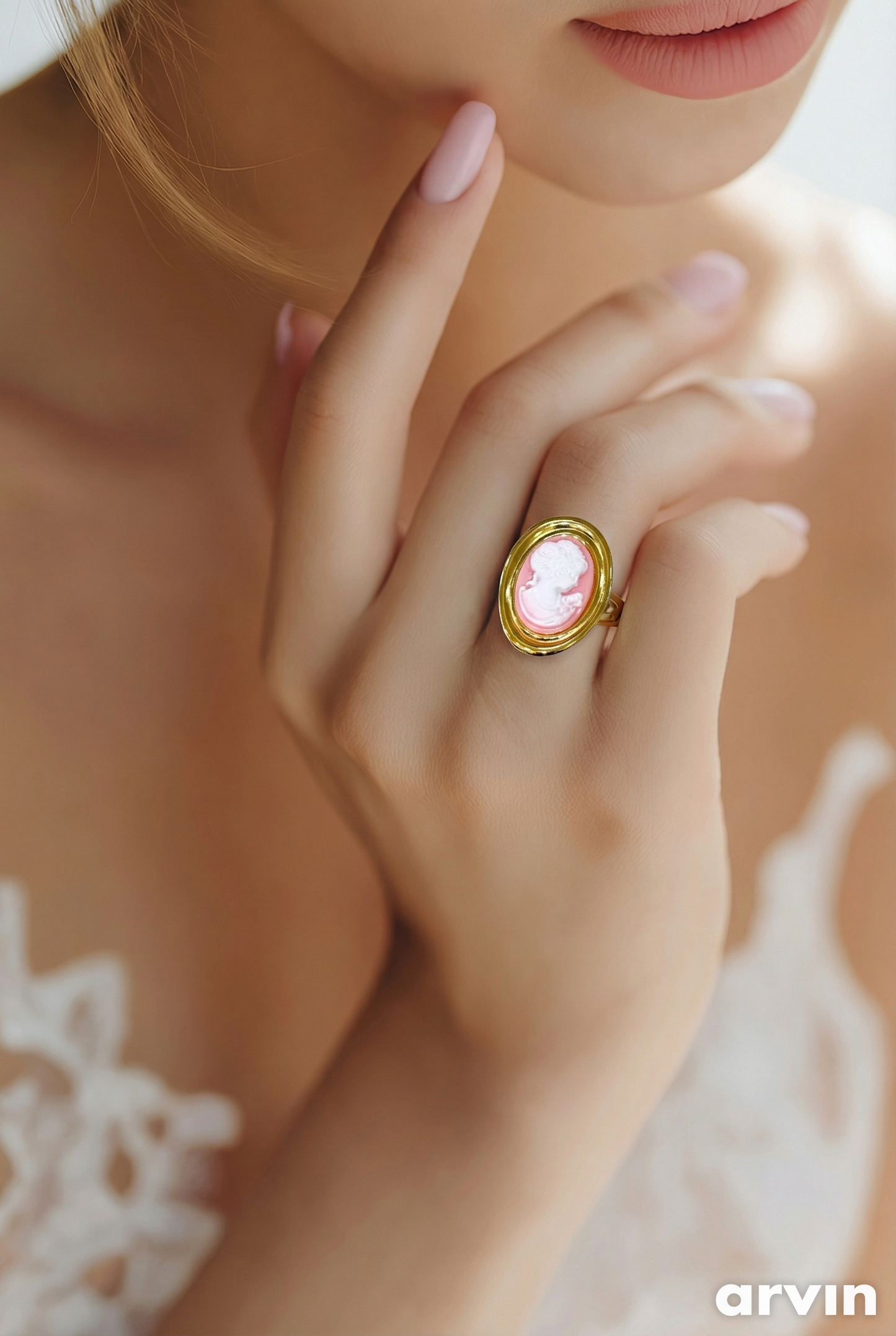 Anello Daphne pink