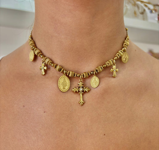 Collana Rosario Charm