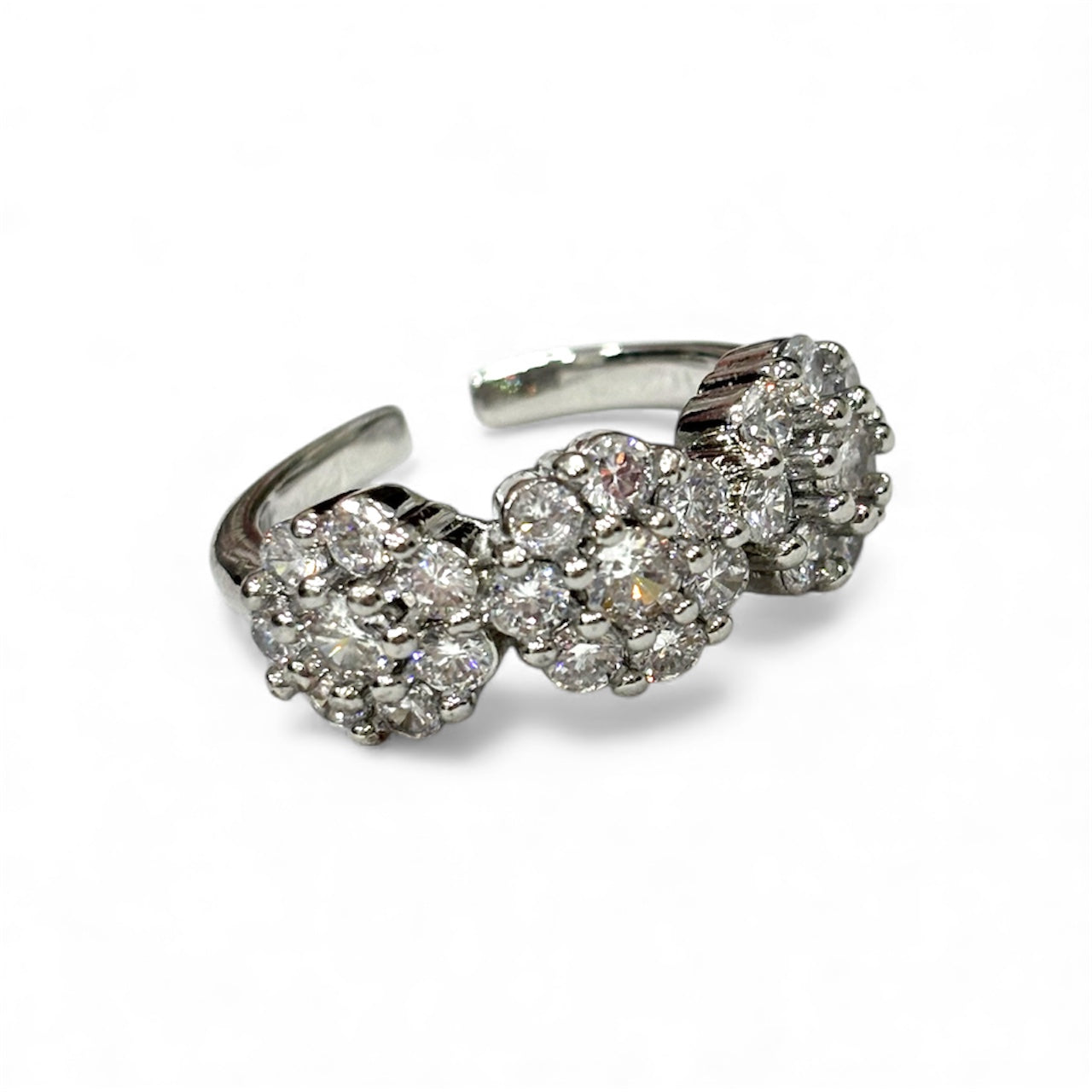 Anello Trilogia Fiorita