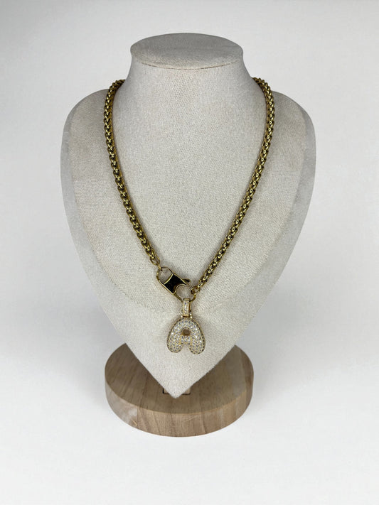 Collana Initial Glow Gold