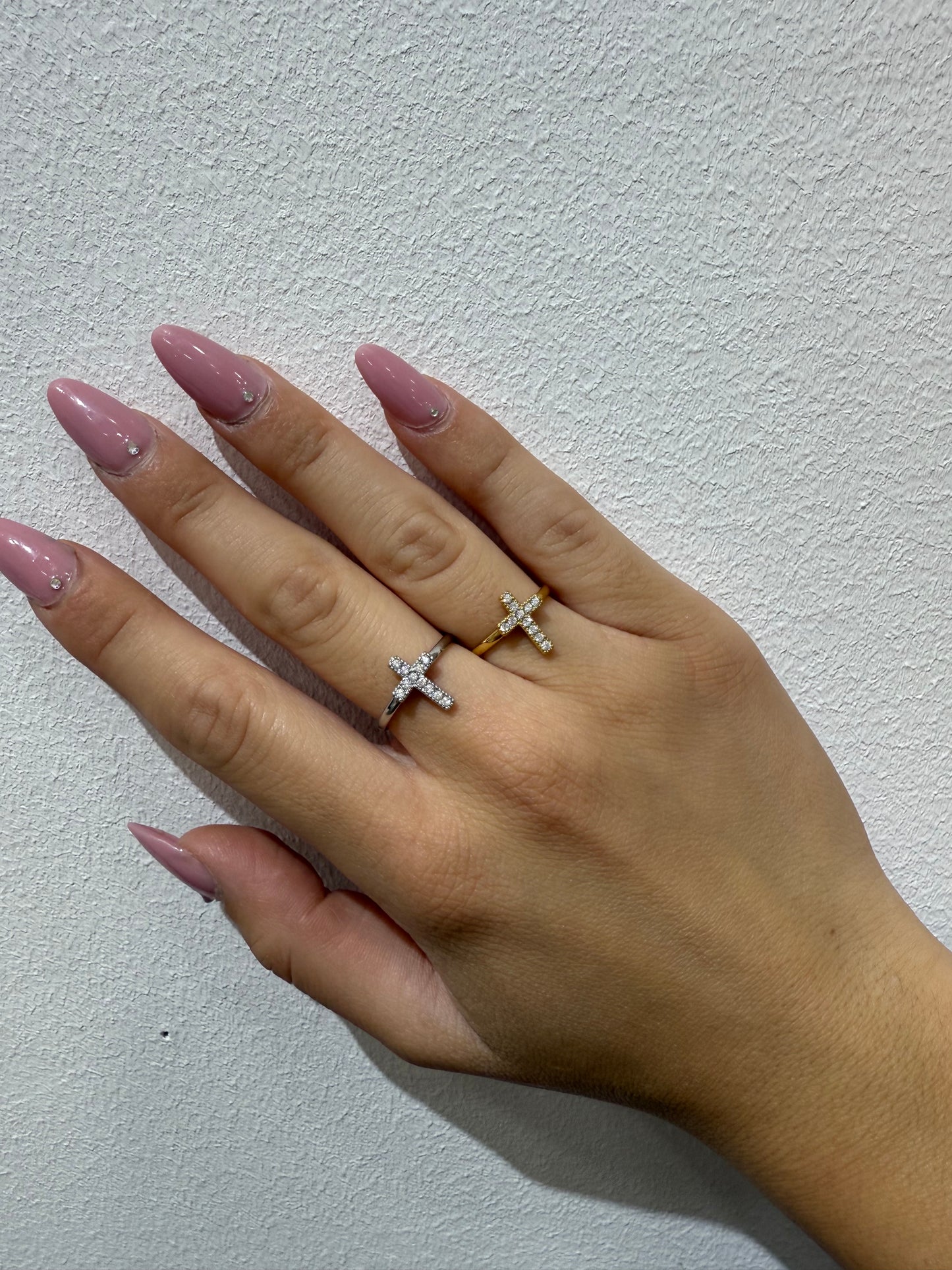 Anello Croce semplice