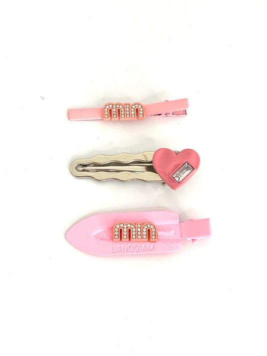 Set mollettine rosa Miu