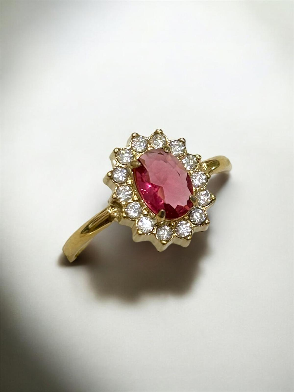 anello luce di gemma