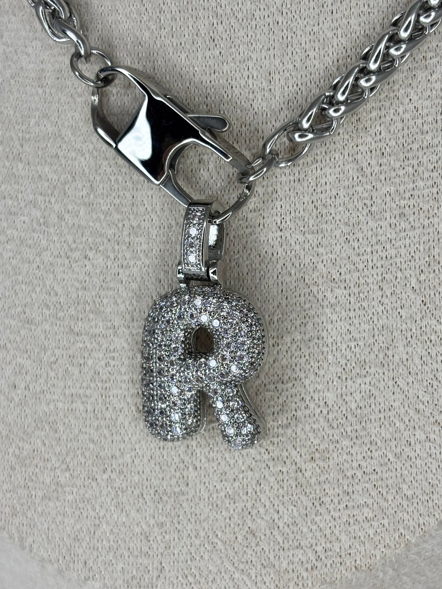 Collana Initial Glow Silver