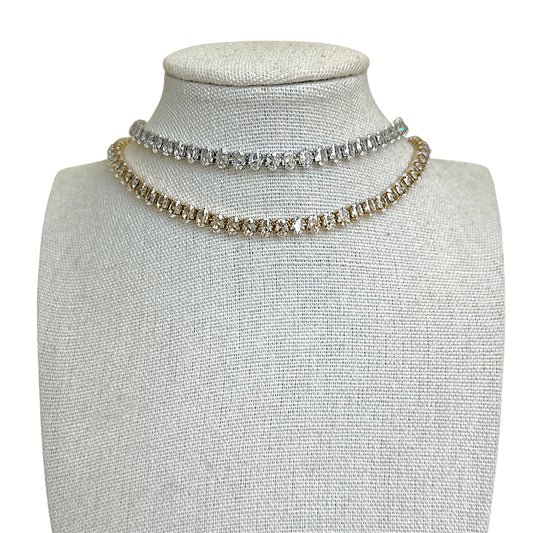 Girocollo Tennis Luxe con cursore