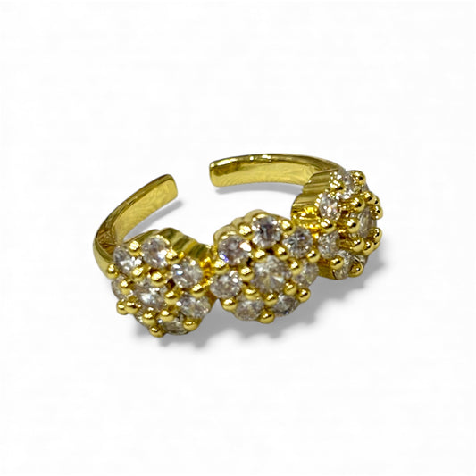 Anello Trilogia Fiorita