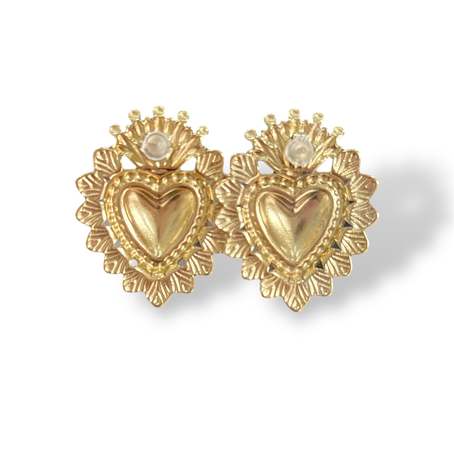 Orecchini” cuore sacro Big”