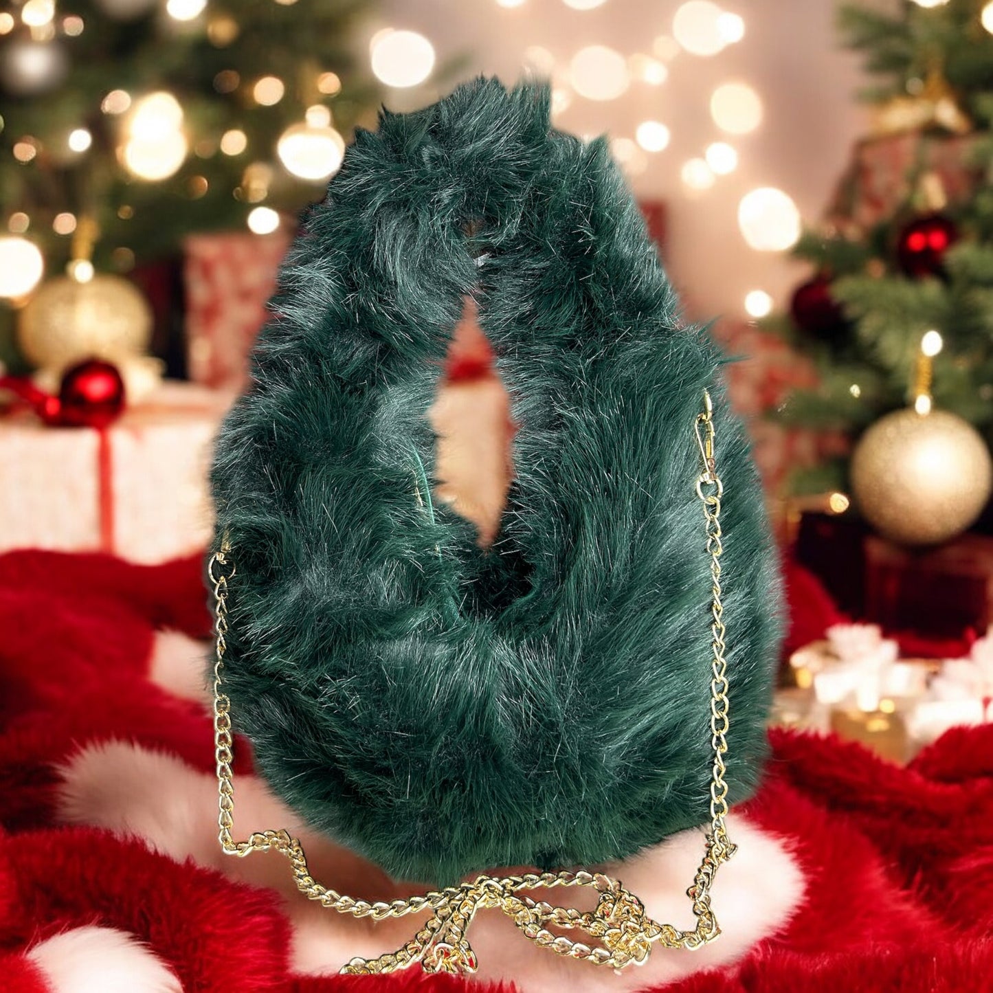 Borsa Peluche eco pelliccia