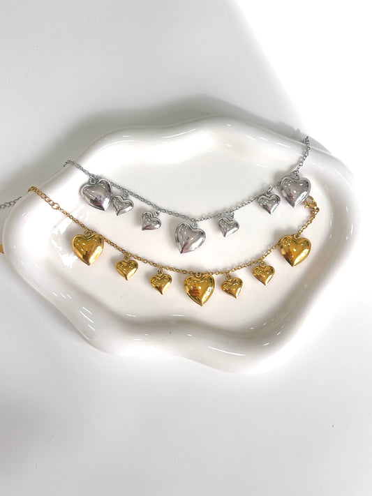 Bracciale Cuore Sonaglio