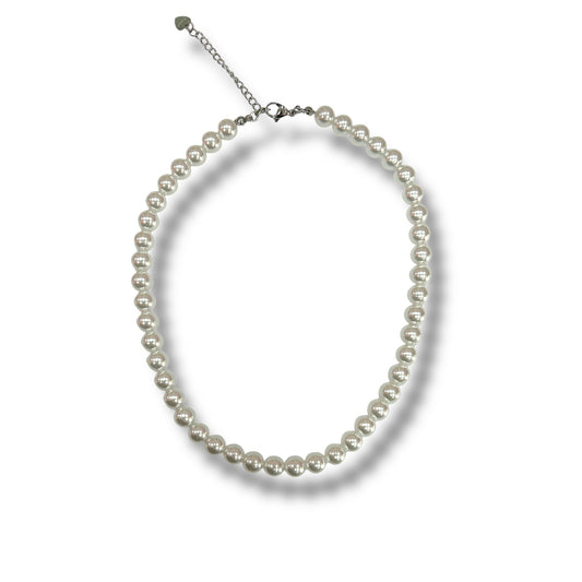 Collana perle semplice