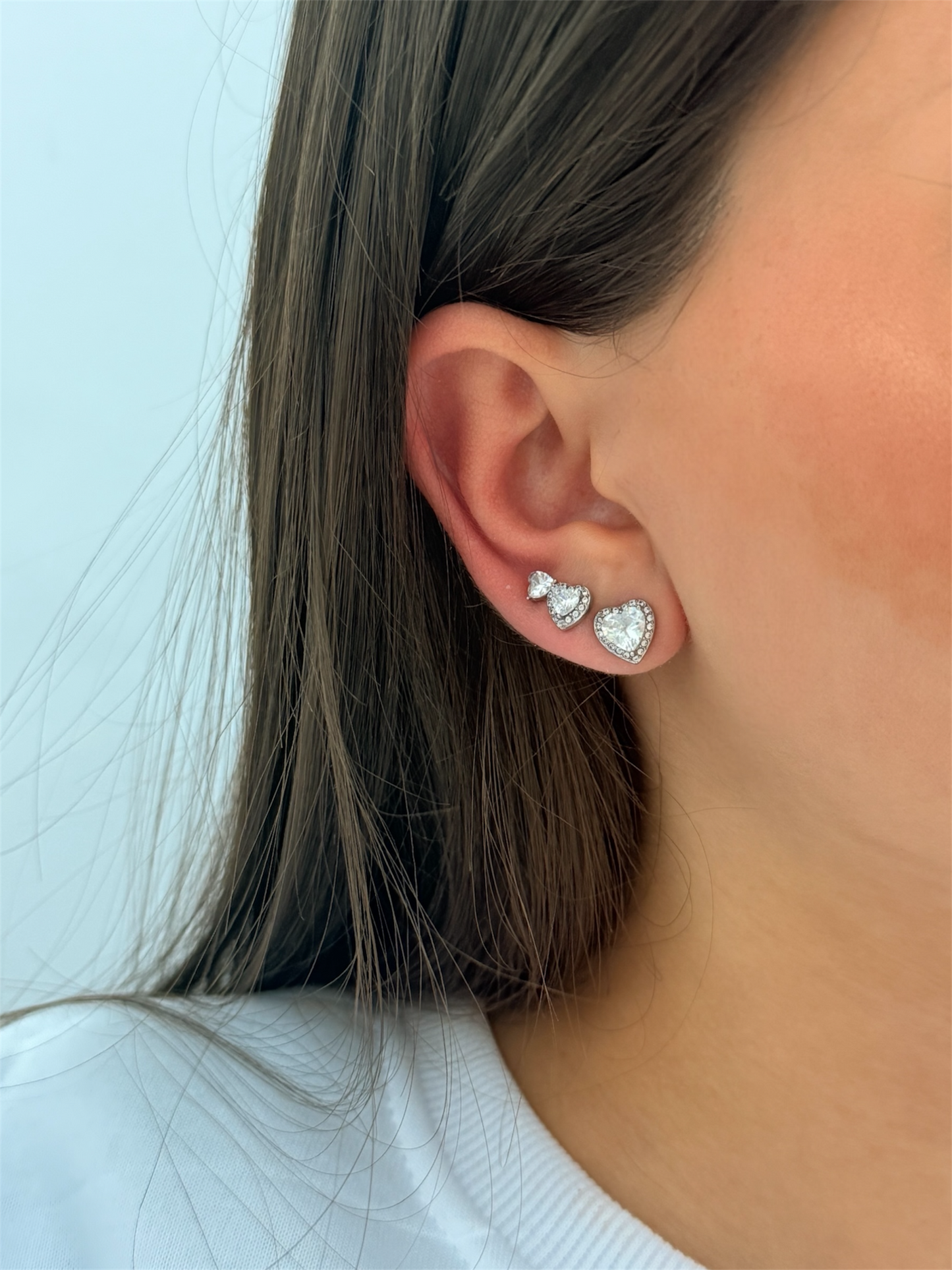 set di orecchini amour