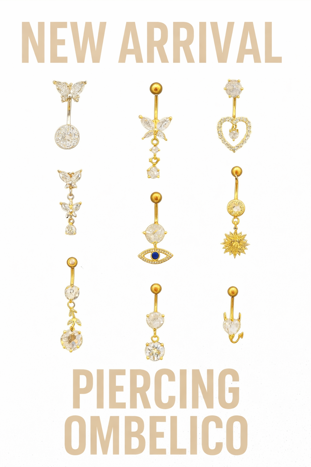 PIERCING OMBELICO ✨