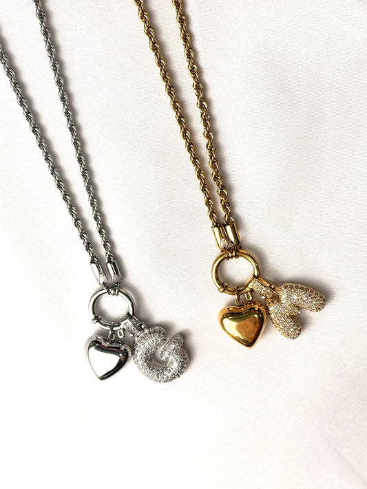 Collana Tourchon cuore