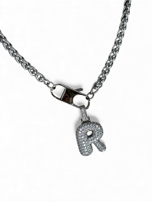 Collana Initial Glow Silver