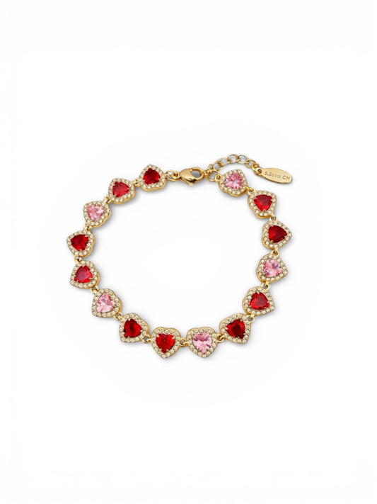 bracciale Amour rosso