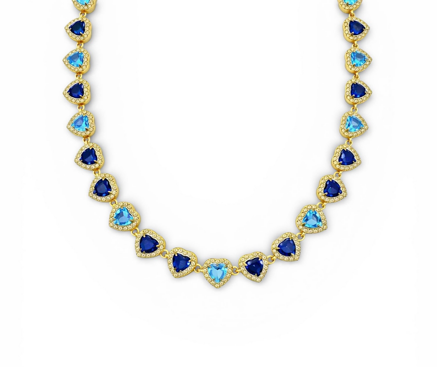 collana Amour blu