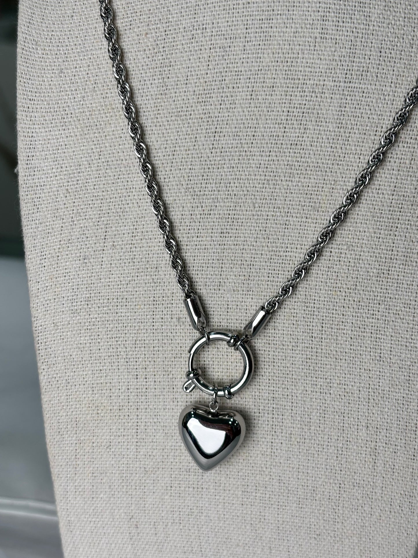 Collana Tourchon cuore