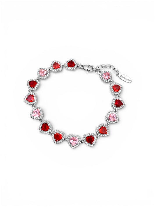 bracciale Amour rosso