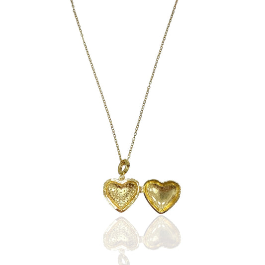 collana cuore aperto