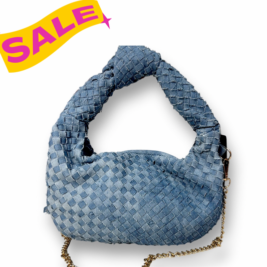 Borsa Nodo mini Jeans