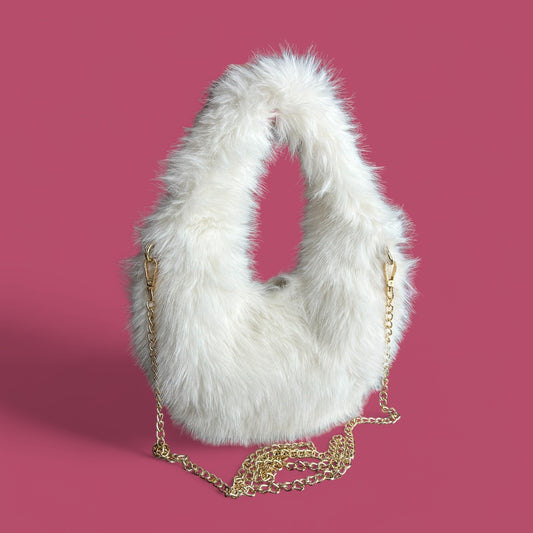 Borsa Peluche eco pelliccia