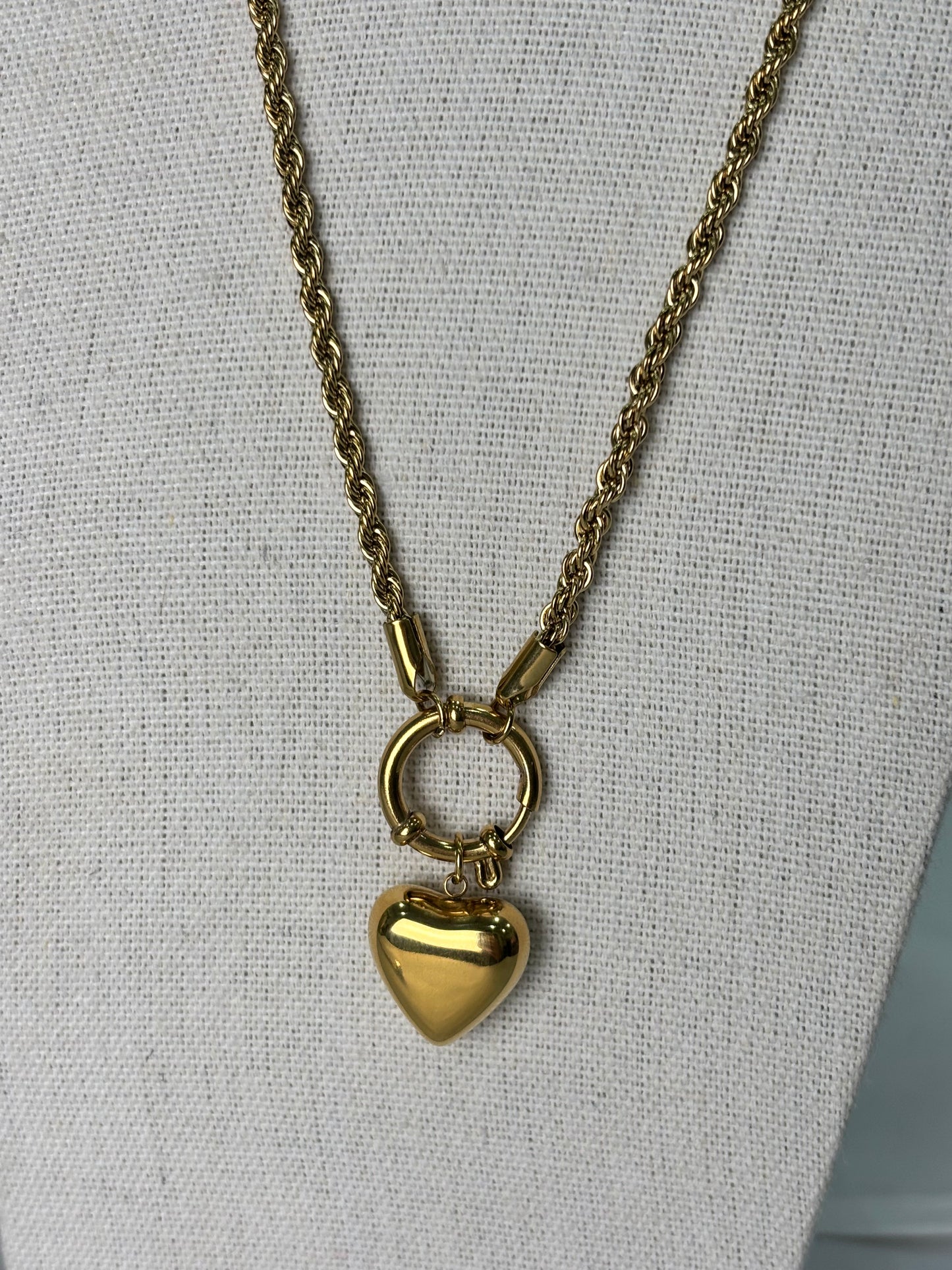 Collana Tourchon cuore
