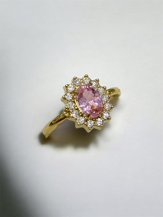 anello luce di gemma