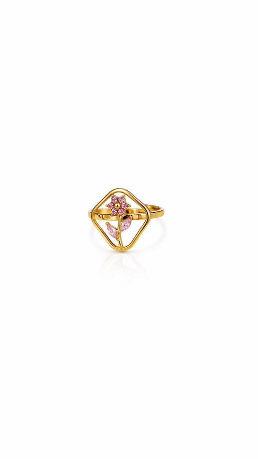 anello floral heart