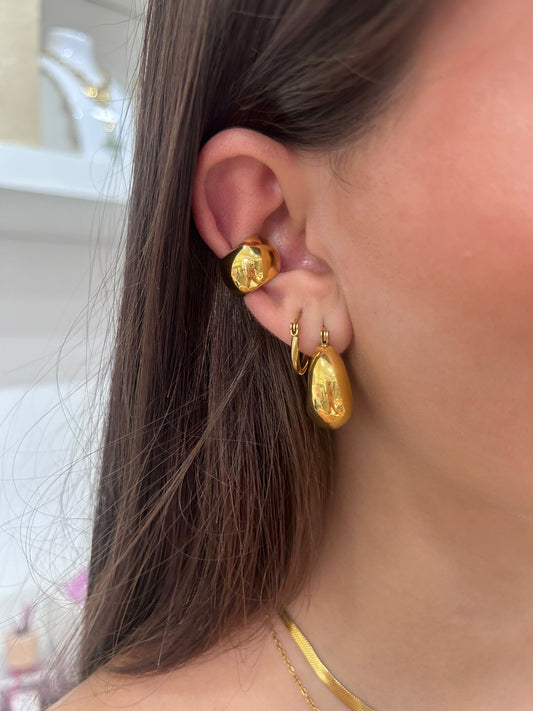 Ear Cuf Circle Bubble