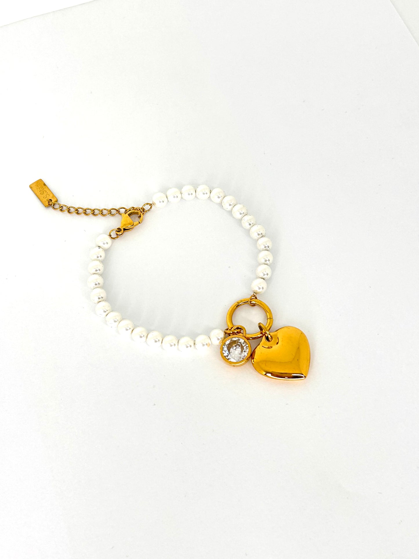 Bracciale Perle Heart