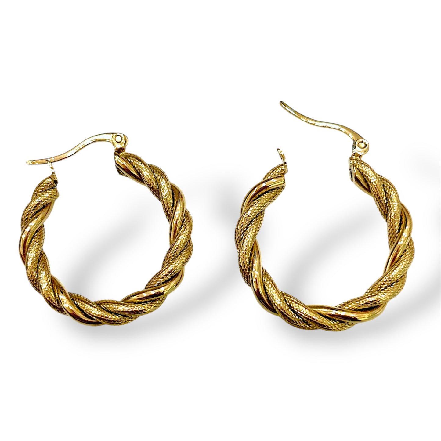 Orecchini Circle intreccio