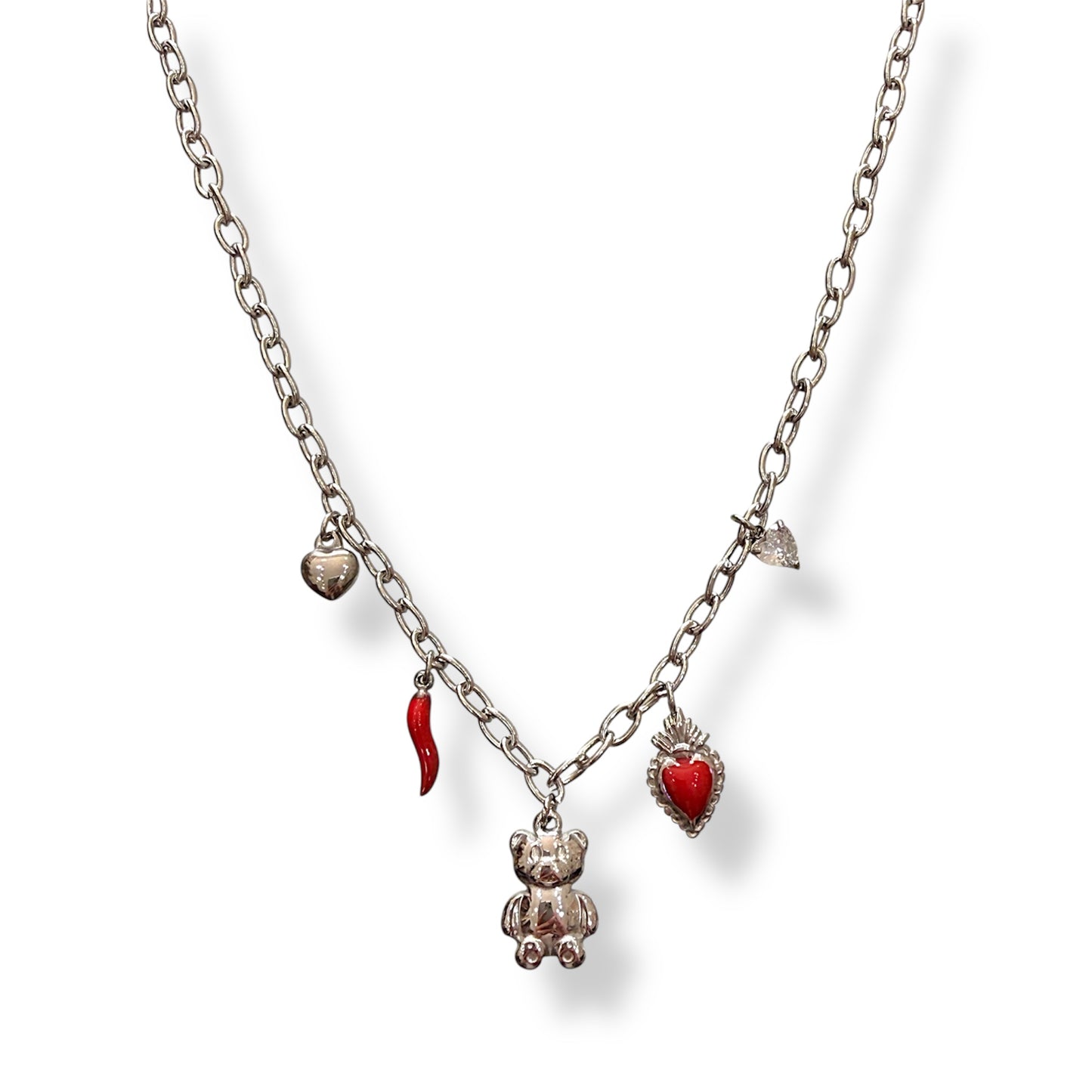 Collana Teddy charms