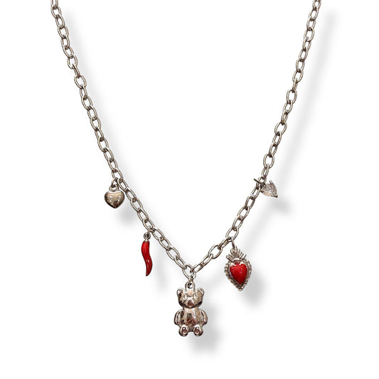 Collana Teddy charms
