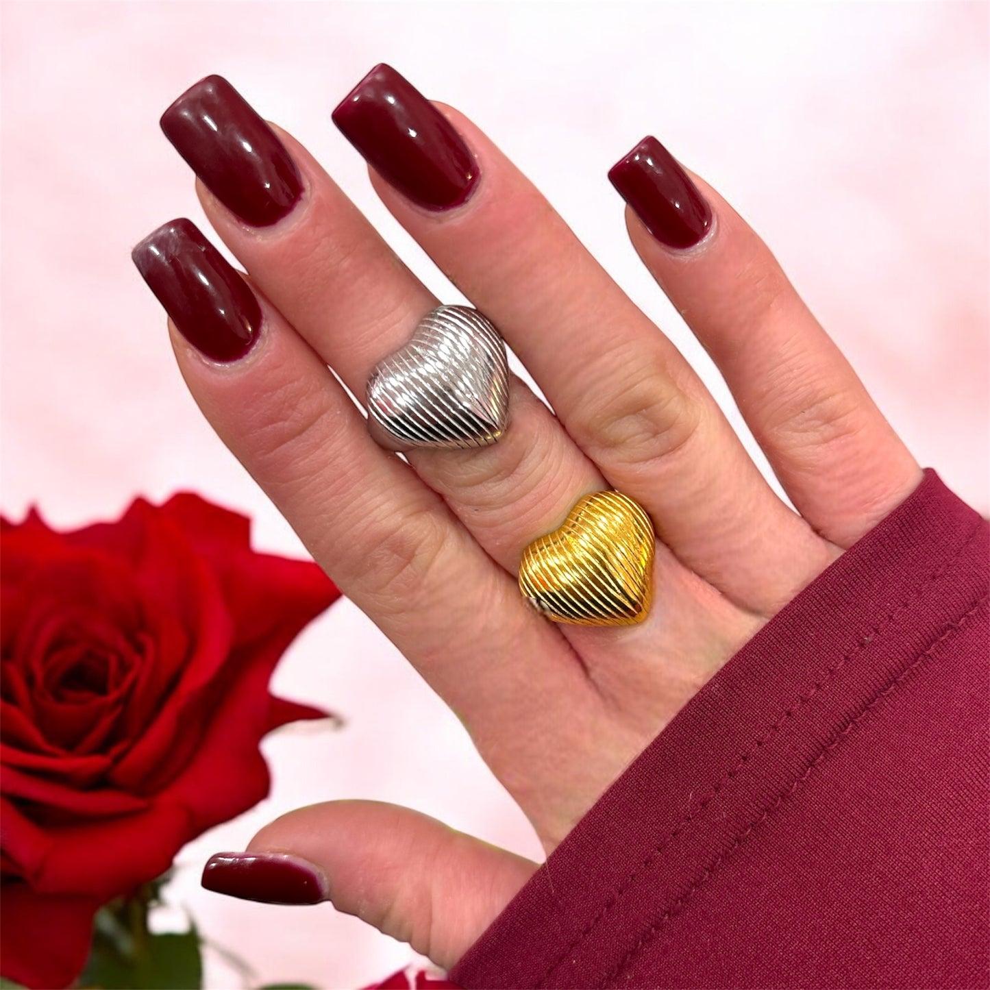 Anello Amore Bombato