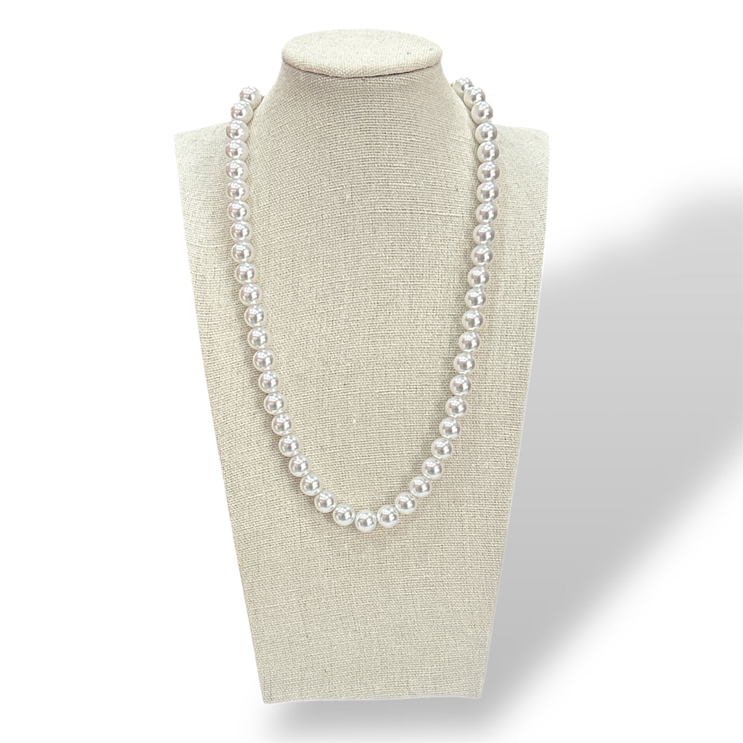 Collana perle semplice