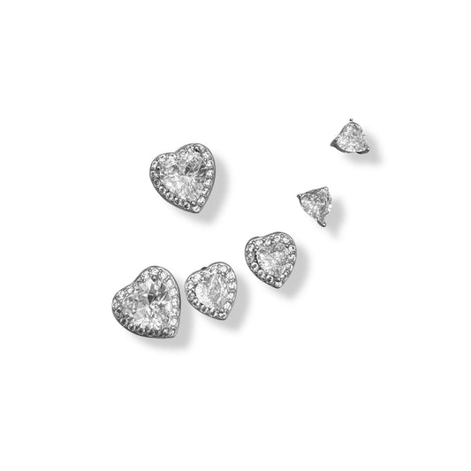 set di orecchini amour