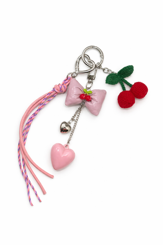 charm bag cherry